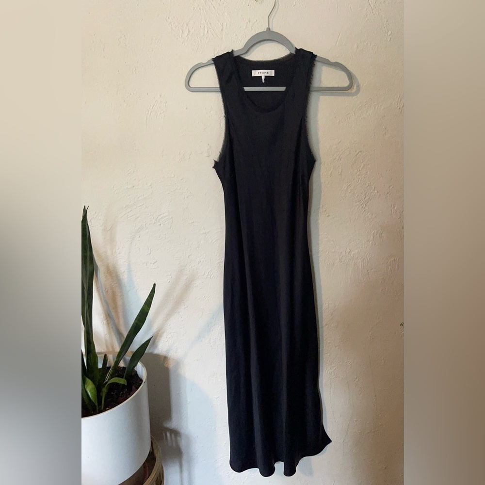 Frame Navy Maxi Dress
